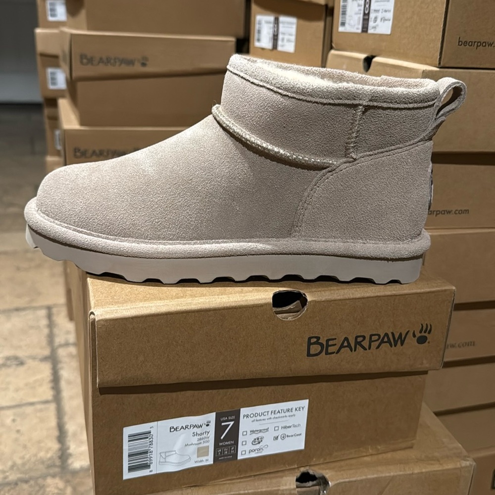 Bearpaw Super Shorty Mushroom